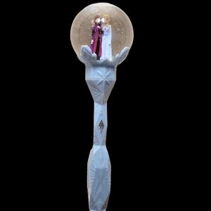 Disney Frozen 2 Sisters Snow Scepter Musical Wand - Plays "Into the Unknown"